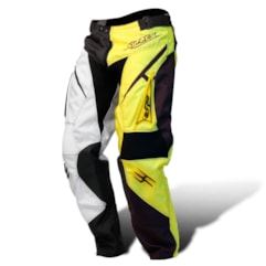 Calça Trilha Pro Tork Attack Amarelo Calça Trilha Pro Tork Attack Amarelo