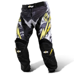 Calça Trilha Pro Tork Eletric Amarelo Calça Trilha Pro Tork Eletric Amarelo