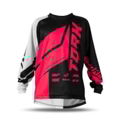 Camisa Infantil Trilha - Pro Tork Factory Edition Neon Camisa Infantil Trilha - Pro Tork Factory Edition Neon