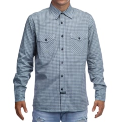 Camisa Masculino Troy Lee Clutch Azul Marinho Camisa Masculino Troy Lee Clutch Azul Marinho