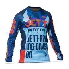 Camisa Motocross Trilha Enduro - Jett Factory Edition 3 Camisa Motocross Trilha Enduro - Jett Factory Edition 3