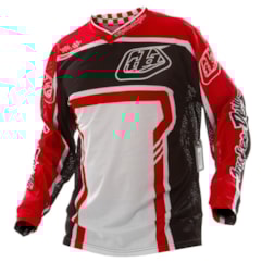 Camisa Motocross Troy Lee GP Factory Preto/Vermelho Camisa Motocross Troy Lee GP Factory Preto/Vermelho