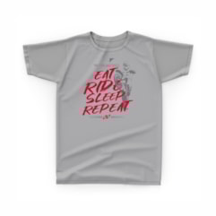 Camiseta Básica Casual Pro Tork Daily Rules Gelo Camiseta Básica Casual Pro Tork Daily Rules Gelo