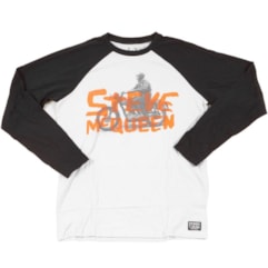 Camiseta Manga Longa Troy Lee MCQueen Circa 64 Preto Camiseta Manga Longa Troy Lee MCQueen Circa 64 Preto