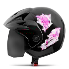 Capacete Atomic For Girls Preto VIS.FUME Capacete Atomic For Girls Preto VIS.FUME