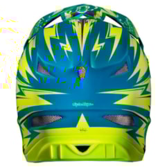 Capacete Bike Troy Lee D3 Thunder Compo Amarelo/Turquesa Capacete Bike Troy Lee D3 Thunder Compo Amarelo/Turquesa