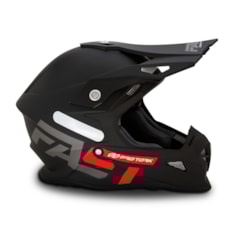 Capacete Cross Pro Tork Fast 788 Solid Vermelho Capacete Cross Pro Tork Fast 788 Solid Vermelho
