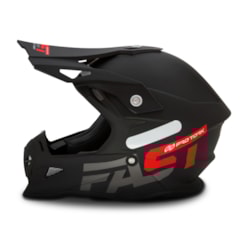 Capacete Cross Pro Tork Fast 788 Solid Vermelho Capacete Cross Pro Tork Fast 788 Solid Vermelho