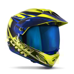 Capacete Cross TH1 Vision Adventure VIS. IRIDIUM Capacete Cross TH1 Vision Adventure VIS. IRIDIUM