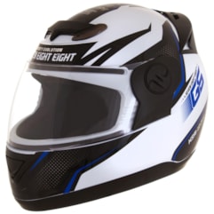 Capacete Evolution 788 G6 Mod. Factory Edition Branco Capacete Evolution 788 G6 Mod. Factory Edition Branco