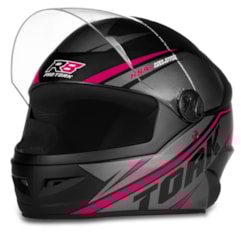 Capacete Fechado Feminino Pro Tork R8 Capacete Fechado Feminino Pro Tork R8