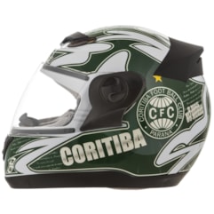 Capacete Fechado Oficial Pro Tork Evolution 3G Coritiba Capacete Fechado Oficial Pro Tork Evolution 3G Coritiba
