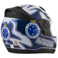 Capacete Fechado Oficial Pro Tork Evolution 3G Cruzeiro Capacete Fechado Oficial Pro Tork Evolution 3G Cruzeiro