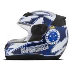 Capacete Fechado Oficial Pro Tork Evolution 3G Cruzeiro Capacete Fechado Oficial Pro Tork Evolution 3G Cruzeiro