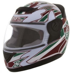 Capacete Fechado Oficial Pro Tork Evolution 3G Fluminense Capacete Fechado Oficial Pro Tork Evolution 3G Fluminense
