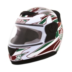 Capacete Fechado Oficial Pro Tork Evolution 3G Fluminense Capacete Fechado Oficial Pro Tork Evolution 3G Fluminense