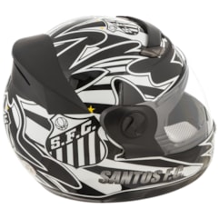 Capacete Fechado Oficial Pro Tork Evolution 3G Santos Capacete Fechado Oficial Pro Tork Evolution 3G Santos