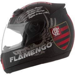 Capacete Fechado Oficial Pro Tork Evolution G4 Flamengo Capacete Fechado Oficial Pro Tork Evolution G4 Flamengo