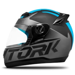 Capacete Fechado Pro Tork Evolution G7 Preto/Azul Fosco Capacete Fechado Pro Tork Evolution G7 Preto/Azul Fosco