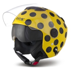Capacete Feminino Aberto Pro Tork New Atomic Joaninha Capacete Feminino Aberto Pro Tork New Atomic Joaninha