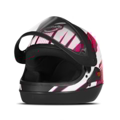 Capacete Feminino Pro Tork Super Sport Moto Power Girls Fosco Capacete Feminino Pro Tork Super Sport Moto Power Girls Fosco