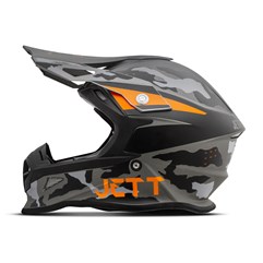 Capacete Jett Cross Fast Factory Edition 3 Laranja Capacete Jett Cross Fast Factory Edition 3 Laranja