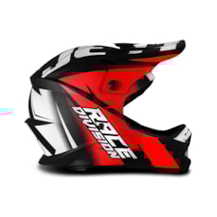 Capacete Jett Factory Edition Neon Infantil Vermelho Capacete Jett Factory Edition Neon Infantil Vermelho
