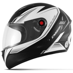 Capacete Mixs Mod. Fokker Carbon X 2019 Grafite Pt Fosco Capacete Mixs Mod. Fokker Carbon X 2019 Grafite Pt Fosco