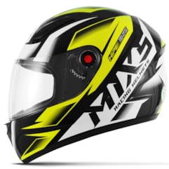 Capacete Mixs Mod. Fokker Storm 2019 Fundo Brilhante Capacete Mixs Mod. Fokker Storm 2019 Fundo Brilhante
