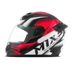 Capacete Mixs MX2 Storm Vermelho Brilhante Capacete Mixs MX2 Storm Vermelho Brilhante