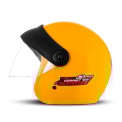 Capacete Moto Aberto Compact Summer Pro Tork Amarelo Capacete Moto Aberto Compact Summer Pro Tork Amarelo