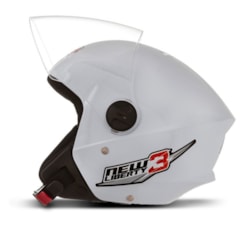Capacete Moto Aberto Pro Tork New Liberty 3 Branco Capacete Moto Aberto Pro Tork New Liberty 3 Branco