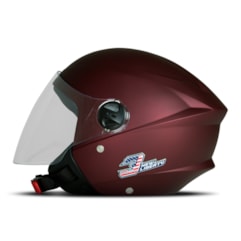Capacete Moto Aberto Pro Tork New Liberty 3 Elite Vermelho Capacete Moto Aberto Pro Tork New Liberty 3 Elite Vermelho