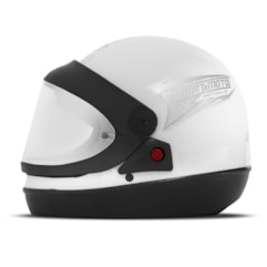 Capacete Moto Automático Pro Tork Sport Moto Branco Capacete Moto Automático Pro Tork Sport Moto Branco