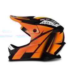 Capacete Moto Cross Trilha Infantil Jett Factory Edition Pro Tork Laranja Capacete Moto Cross Trilha Infantil Jett Factory Edition Pro Tork Laranja