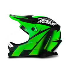 Capacete Moto Cross Trilha Infantil Jett Factory Edition Pro Tork Verde Capacete Moto Cross Trilha Infantil Jett Factory Edition Pro Tork Verde