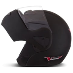 Capacete Moto Escamoteável Robocop Pro Tork V-Pro Jet Preto Fosco Capacete Moto Escamoteável Robocop Pro Tork V-Pro Jet Preto Fosco