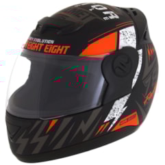 Capacete Moto Fechado Pro Tork Evolution G6 Factory Racing Laranja Capacete Moto Fechado Pro Tork Evolution G6 Factory Racing Laranja