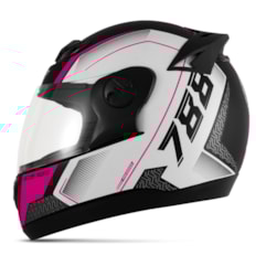 Capacete Moto Fechado Pro Tork Evolution G6 Pro Series Rosa Capacete Moto Fechado Pro Tork Evolution G6 Pro Series Rosa