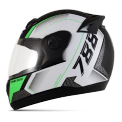 Capacete Moto Fechado Pro Tork Evolution G6 Pro Series Verde Capacete Moto Fechado Pro Tork Evolution G6 Pro Series Verde