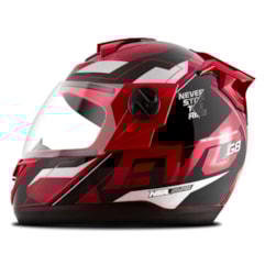 Capacete Moto Fechado Pro Tork Evolution G8 Evo Vermelho Capacete Moto Fechado Pro Tork Evolution G8 Evo Vermelho