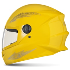 Capacete Moto Fechado Pro Tork New Liberty 4 Amarelo Capacete Moto Fechado Pro Tork New Liberty 4 Amarelo