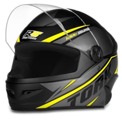 Capacete Moto Fechado Pro Tork R8 Amarelo Capacete Moto Fechado Pro Tork R8 Amarelo