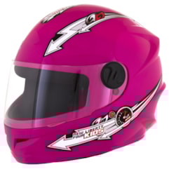Capacete Moto Infantil Pro Tork Liberty Kids Rosa Capacete Moto Infantil Pro Tork Liberty Kids Rosa