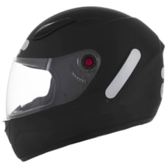 Capacete Moto Mixs Mx Fokker Classic Preto Fosco Capacete Moto Mixs Mx Fokker Classic Preto Fosco