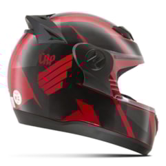 Capacete Moto Pro Tork Evolution 3G Atlético Paranaense Capacete Moto Pro Tork Evolution 3G Atlético Paranaense