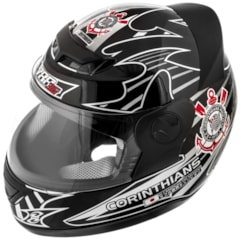 Capacete Moto Pro Tork Evolution 3G Corinthians Capacete Moto Pro Tork Evolution 3G Corinthians