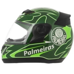 Capacete Moto Pro Tork Evolution 3G Palmeiras Capacete Moto Pro Tork Evolution 3G Palmeiras