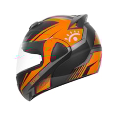 Capacete Moto Robocop V-Pro Jet Rally dos Sertões Brilhante Capacete Moto Robocop V-Pro Jet Rally dos Sertões Brilhante