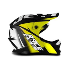 Capacete Motocross Infantil Jett Factory Edition Amarelo Capacete Motocross Infantil Jett Factory Edition Amarelo